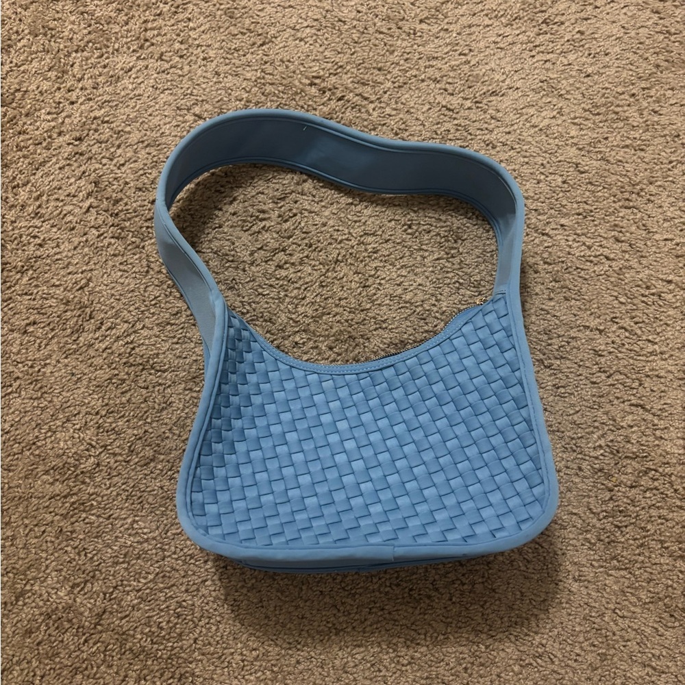 Anthropologie Neoprene Woven Shoulder bag